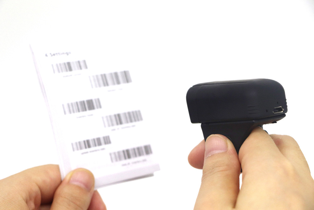 MobiScan QS-02S - Industrial ring laser scanner 1D barcode reader