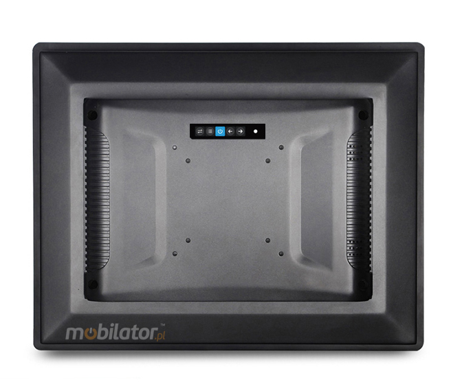 MobiTouch 7RKK4 - reinforced industrial 7-inch computer panel with Android system and with the IP65 standard on the front part of the housing 