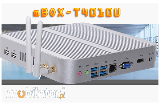 Przemysowy MiniPC mBOX-T4010U