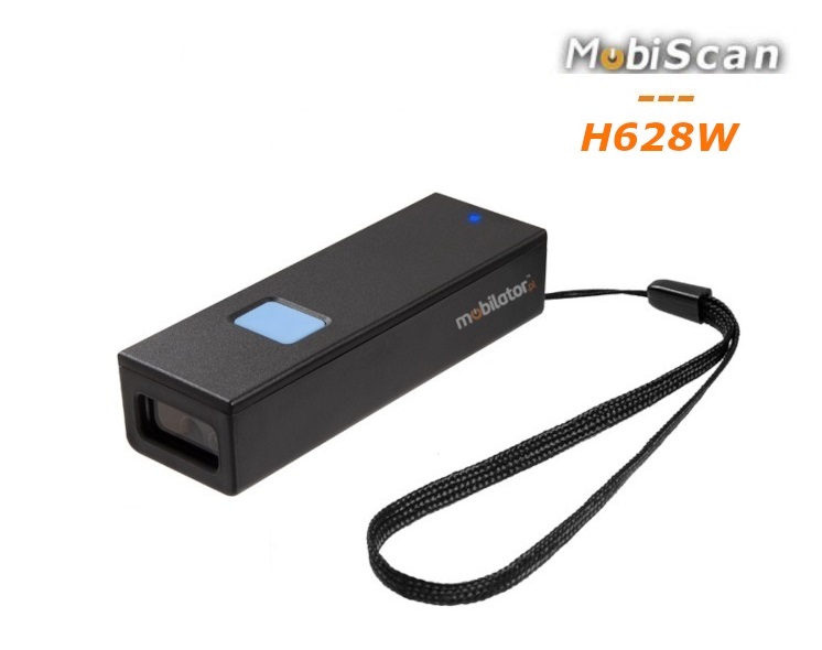 MobiScan H628W mobile mini 1D barcode and 2D QR code scanner