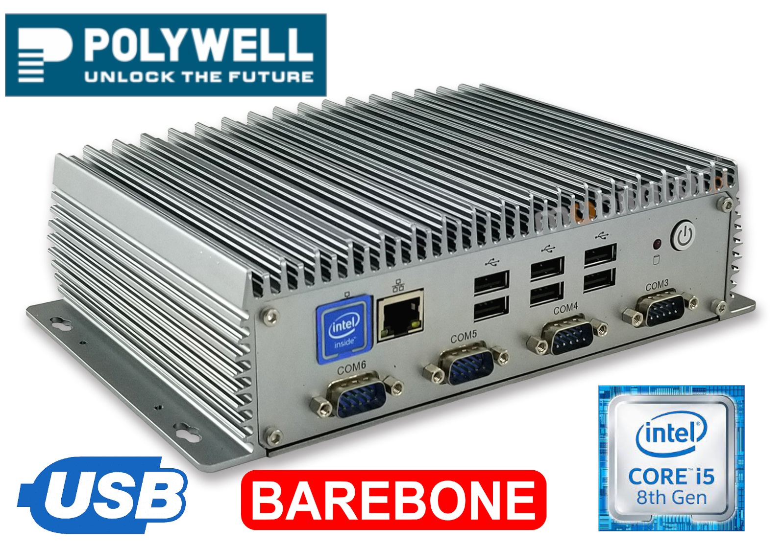 Polywell-Nano-U8FL2C6 Intel i5  small reliable fast and efficient mini pc