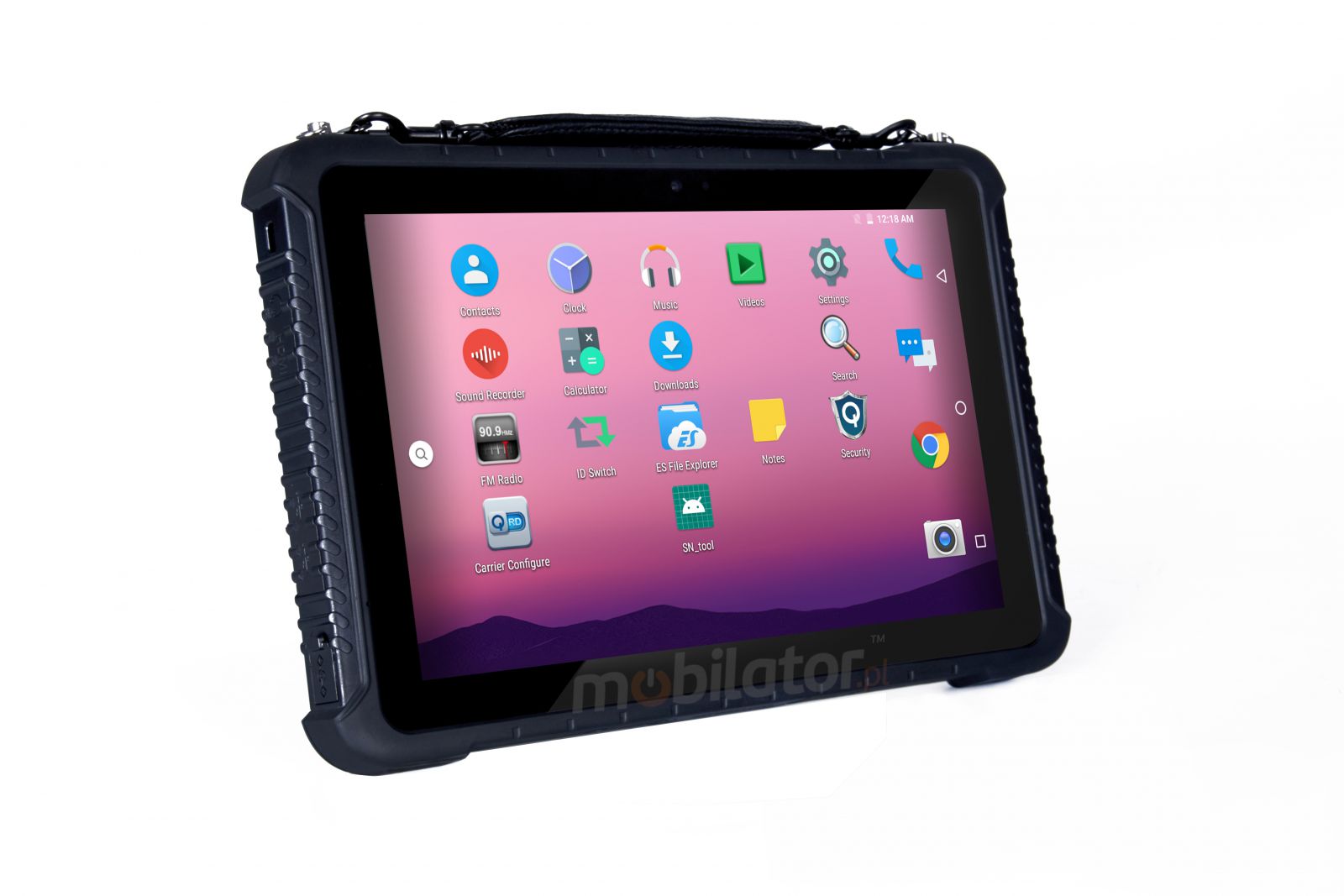 Industrial 10 inch tablet with Android 9.0, 4GB RAM memory, 64GB ROM, 4G and NFC disk - Emdoor Q16 v.1 