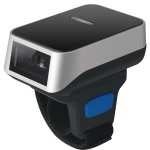 MobiScan Code BG-SR v.1 - Small, mobile mini barcode scanner 1D CCD - in the form of a ring (Bluetooth, Wireless 2.4 GHz) - photo 1