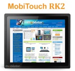MobiTouch 215RK2 - 21.5 inch Waterproof Front Panel (IP65) Android Industrial Touch Computer, Connectors: COM * 2, HDMI * 1, USB * 2, RJ45 * 1, DC12V, Audio * 1  - photo 1
