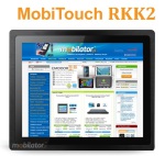 MobiTouch 215RK2 - 21.5 inch Waterproof Front Panel (IP65) Android Industrial Touch Computer, Connectors: COM * 2, HDMI * 1, USB * 2, RJ45 * 1, DC12V, Audio * 1  - photo 2