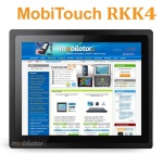 MobiTouch 7RKK4 - reinforced industrial 7-inch computer panel with Android system and with the IP65 standard on the front part of the housing  - photo 2