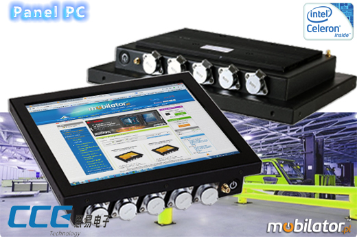 Industial Touch PC CCETouch CT15-PC Komputer panelowy Panel PC Norma odpornoci IP65 Przemysowy komputer panelowy Ekran rezystancyjny 5 wire resistive wywietlacz 15 cali mobilator.pl New Portable Devices Windows