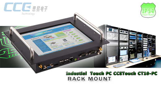 Industial RACK MOUNT Touch PC CCETouch CT10-PCPrzemysowy Komputer Panelowy RACK MOUNT - CCETouch CT10-PC Norma odpornoci IP54 Przemysowy komputer panelowy Ekran rezystancyjny 5 wire resistive wywietlacz 10 cali mobilator.pl New Portable Devices Windows RS-232 COM RACK MOUNT 