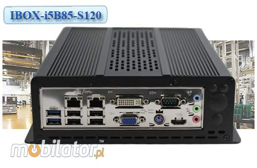 Przemysowy Fanless MiniPC IBOX-i5B85-S120