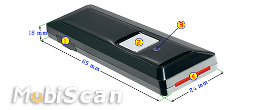 MobiScan  MS97 Bluetooth 2.0 / 4.0 MOBISCAN MS-97 Scanner 1D Bezprzewodowy Bluetooth 2.0 Handy MobiSCAN  Compatybily Windows Android IOS mobilator.pl New Portable Devices Mobilne Mobile Barcode ScannerMINI Wireless