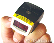 MobiScan FingerRing MS01 Bluetooth MOBISCAN MS-01 Skaner 1D Bezprzewodowy Bluetooth 2.0 Porczny piecie MobiSCAN  Kompatybilny Windows Android IOS mobilator.pl New Portable Devices Mobilne Skanery kodow kreskowych MINI