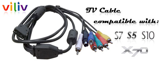 cable tv i/o accessory viliv S5, S7, S10, X70