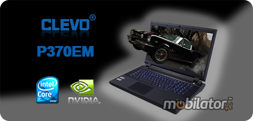 Clevo P370EM mocny laptop konkurent alienware mobilator pl