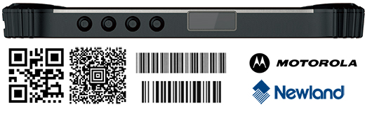rugged tablet motorola se4710 se655 newland barcode scanner