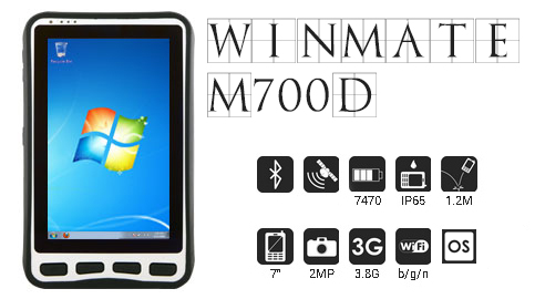m700d winmate tablet przemysowy windows 7 android