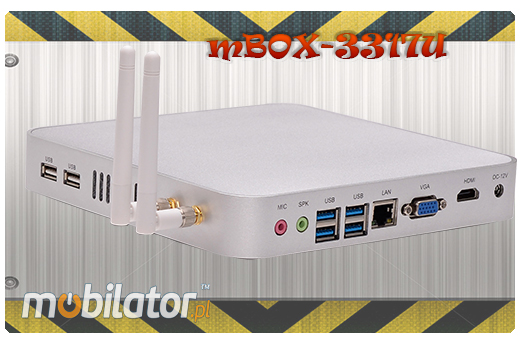 Przemysowy MiniPC mBOX-3317U