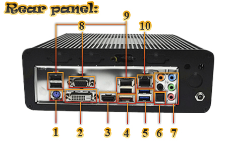 Przemysowy MiniPC mBOX-4770