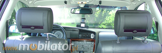 headrest mobilator zagwek car audio wideo remote headphones 
