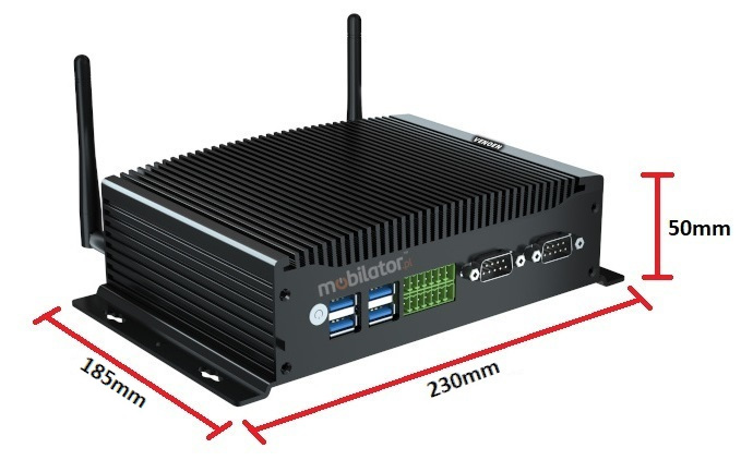 HyBOX H6 - i3 efficient, fast and reliable mini pc with small dimensions