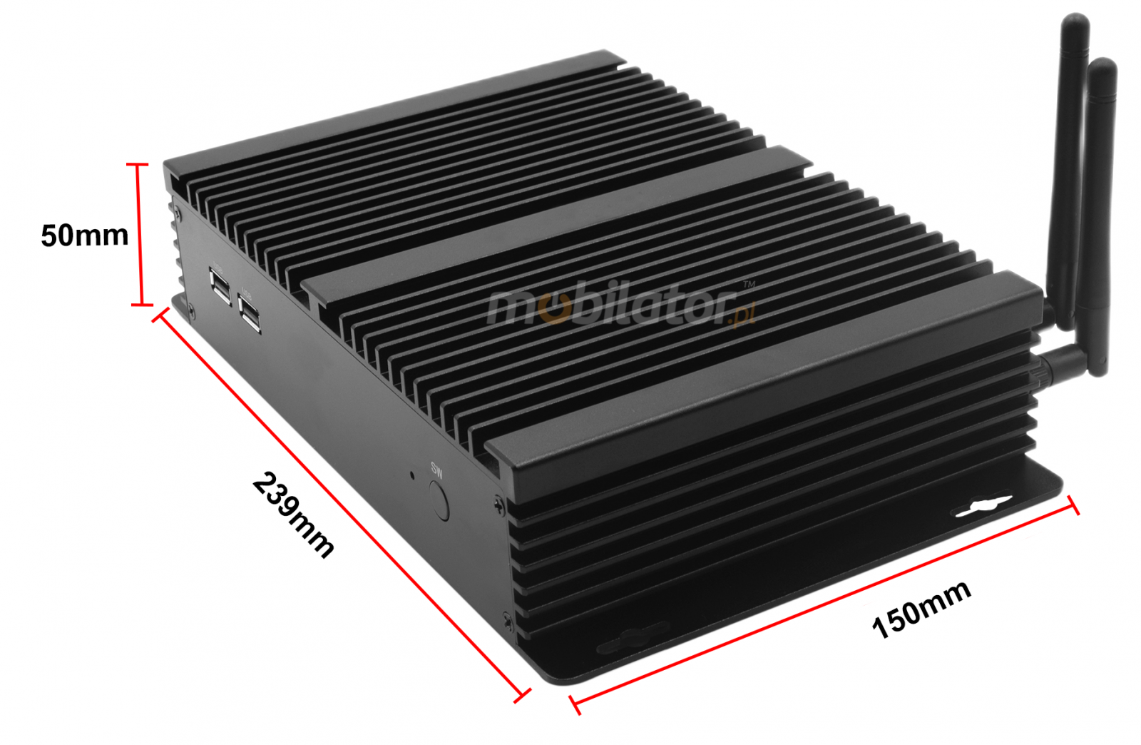 HyBOX K4 efficient, fast and reliable mini pc with small dimensions