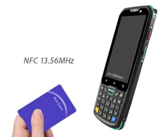 MobiPad H-H4 - NFC, range, communication ISO protocols 2-4cm durable data collector