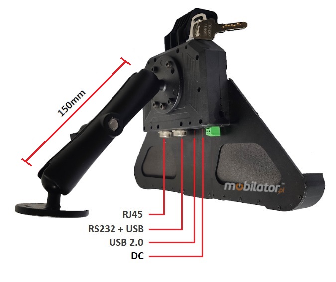 MobiPAD A311-A7 - Durable car holder metal