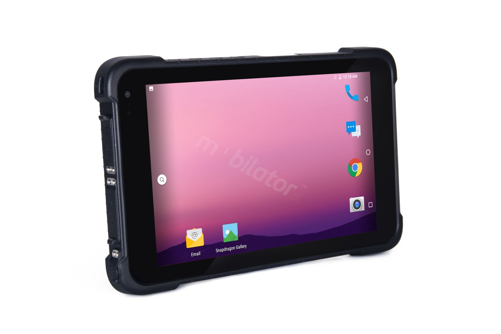 Emdoor Q86 v.7 - (IP67 + MIL-STD-810G) 8 inch rugged tablet with 1D, NFC code scanner and Android 9.0 and AR Film 
