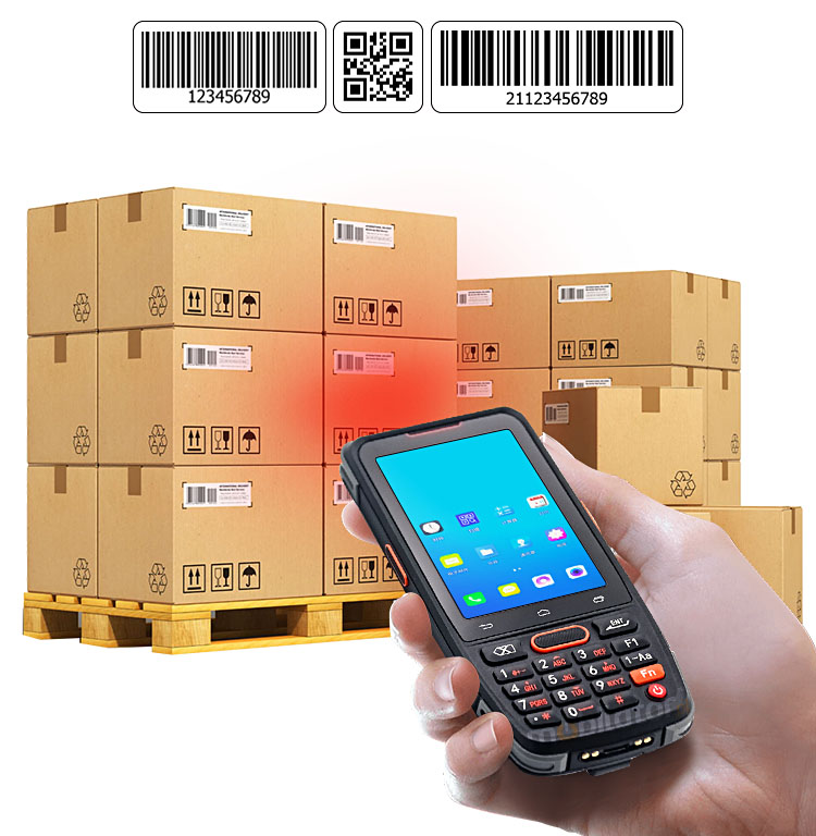 mobile Senter ST917M is fast data collector with barecode scanner it can be used in warehouses