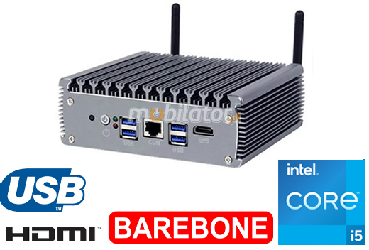  yBOX-X56-(6LAN)-I5 Barebone industrial computer