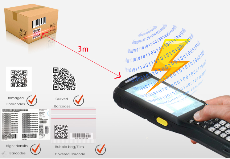 mobipad W30A collector with durable housing and IP67 standard