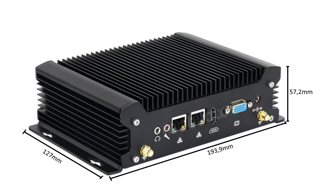 MiniPC yBOX X58 High-speed MiniPC for industry  Multi-tasking industrial MiniPC Adapted for industry and office MiniPC High speed industrial computer Professional industrial computer Stationary industrial computer Multipurpose industrial computer Lightweight small industrial computer