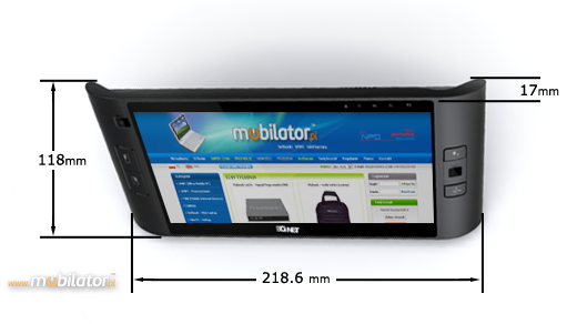 npd new portable devices mobilator 3GNet mi18 mi-18 dimension