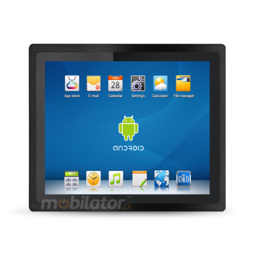 Reinforced Capacitive Industrial Panel PC - Android MobiBOX IP65 A116
