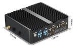 Computer Industry Fanless MiniPC yBOX - GX30 (2 LAN) - J1800 v.1 - photo 1