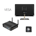 Amplified fanless mini industrial computer with passive cooling of MiniPC yBOX-X31-i3 4010U v.1 - photo 1