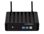 Amplified fanless mini industrial computer with passive cooling of MiniPC yBOX-X31-i3 4010U v.1 - photo 5