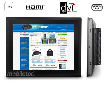MoTouch 13.3 -  Industrial Monitor with IP65 on front cover