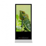 HyperView 65 v.3 - Metal free-standing advertising panel with 65-inch touch screen, with wifi, Android 7.1 - photo 3