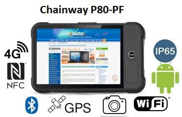 Chainway P80-PF Pyoodporny tablet do uytku w hurtowni 