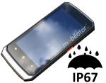 MobiPAD V20 – wytrzymay kolektor danych odporny na upadki i zachlapania, z systemem Android, norma IP67, 4GB RAM i 64GB ROM ze skanerem 2D Honeywell N5703 i , NFC, LF RFID 134.2KHZ i  